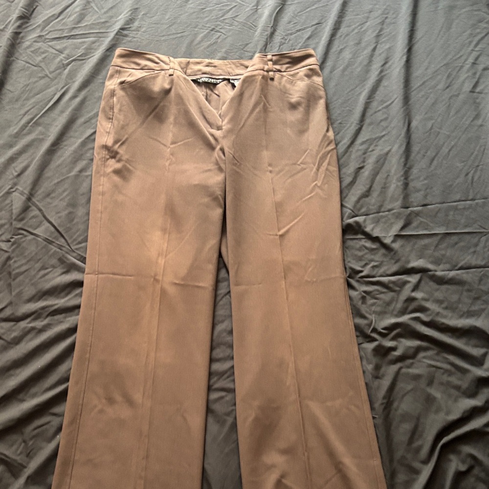 Larry Levine Tan Dress Pants for Men